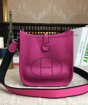 에르메스 미니 에블린16 매그놀리아 은장